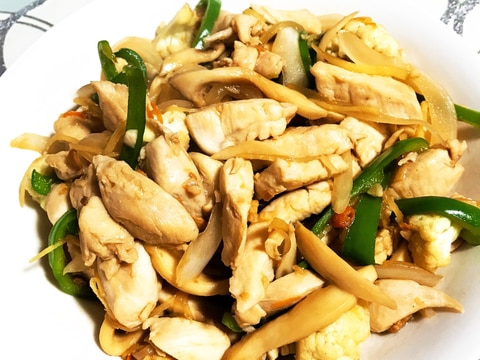 簡単本格タイ料理✦鶏の生姜焼き✦ガイパットキン✦